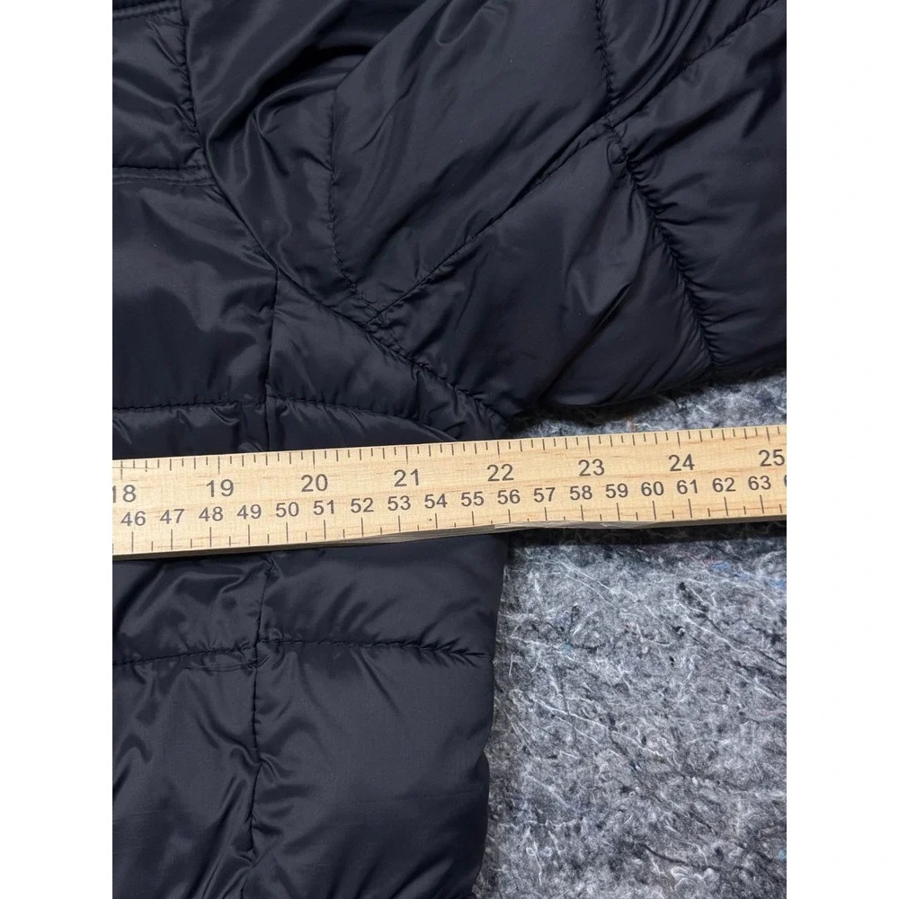 Calvin Klein Mens Puffer Jacket Black Hooded Water Resistant CMC51888 Medium